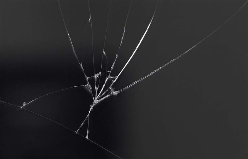 Cracked screen