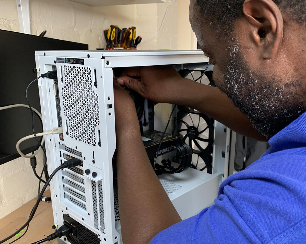 Damian upgrading PC